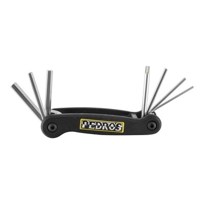 Outil multiple Pedros Folding hex set