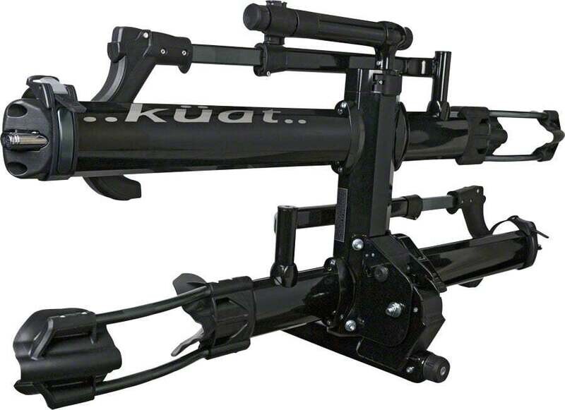 Support a velo Kuat NV 2.0 pour atach. remorque 1 1/4 po ( capacite 2 velos ) - Noir metalique et gris