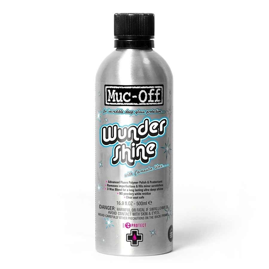 Cire et protection polymere fluore Muc-Off Wundershine - 500ml Cire et protection polymere fluore Muc-Off Wundershine - 500ml