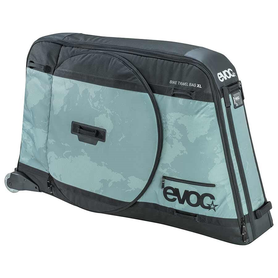 Sac de voyage pour velo EVOC Bike travel bag XL 320L - Vert olive