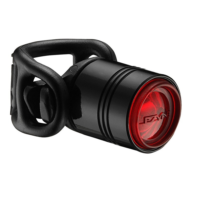 Feu arriere Lezyne Femto avec pile CR2032 - Noir ( LED rouge )