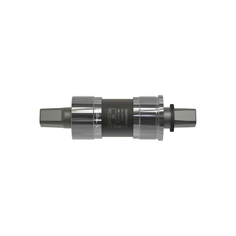Boitier pedalier carre Shimano BB-UN300 122.5mm - Shell BSA 73mm