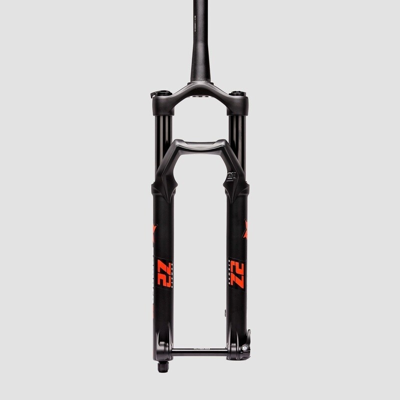 Fourche Marzocchi Z2 27.5po travel 100mm / axe 15x110mm Boost - Noir avec logo Rouge