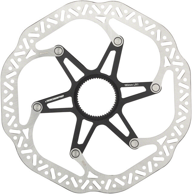 Rotor pour frein a disque Jagwire Pro  - 180mm, CL -  Argent/Noir