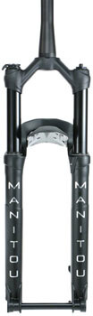 Fourche a suspension Manitou Machete 27.5+ / 29", 120 mm, 15 x 110 mm, 37 mm Offset - Noir mat