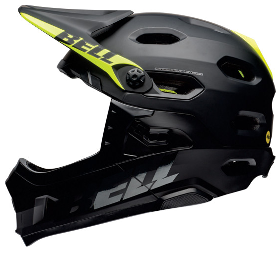 Casque integrale Bell Super DH SP - , Color: Noir mat ( Matte / gloss black ) -, Size: Small