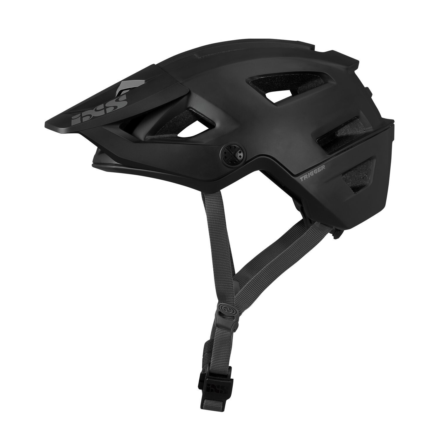 Casque IXS Trigger AM, Color: Noir et gris -, Size: S/M