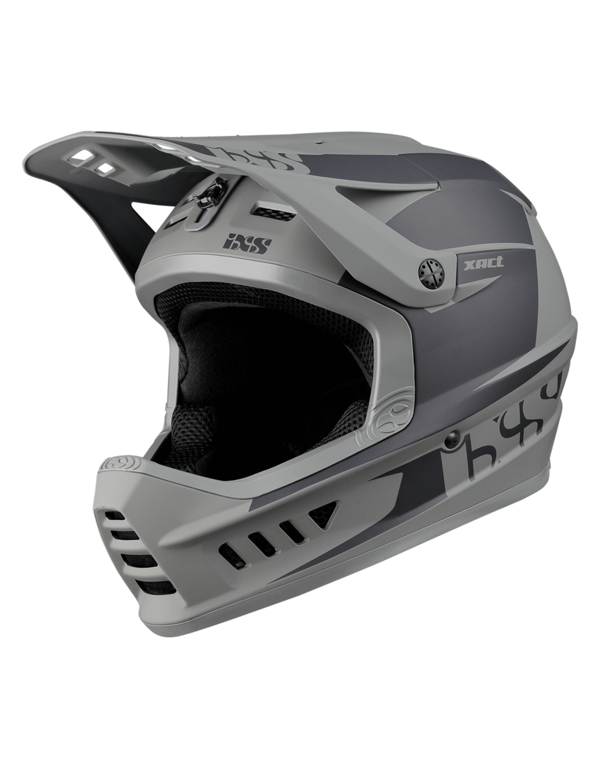 Casque integrale IXS Xact EVO - Casque integrale IXS Xact EVO -, Color: Noir et gris -, Size: XS