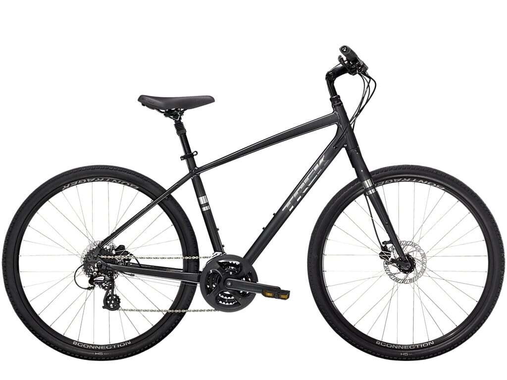 2021-2022 Trek Verve 2 Disc - 2021-2022 Trek Verve 2 Disc -, Color: Gris ( Lithium grey ) -, Size: Small