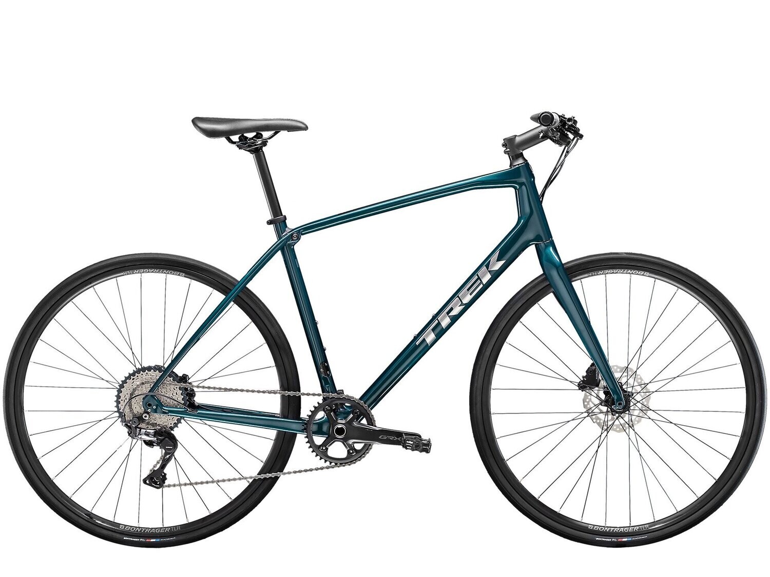 2021 Trek FX Sport Carbon 4 -, Color: Bleu ( Dark Aquatic/Carbon Smoke ) -, Size: XSmall