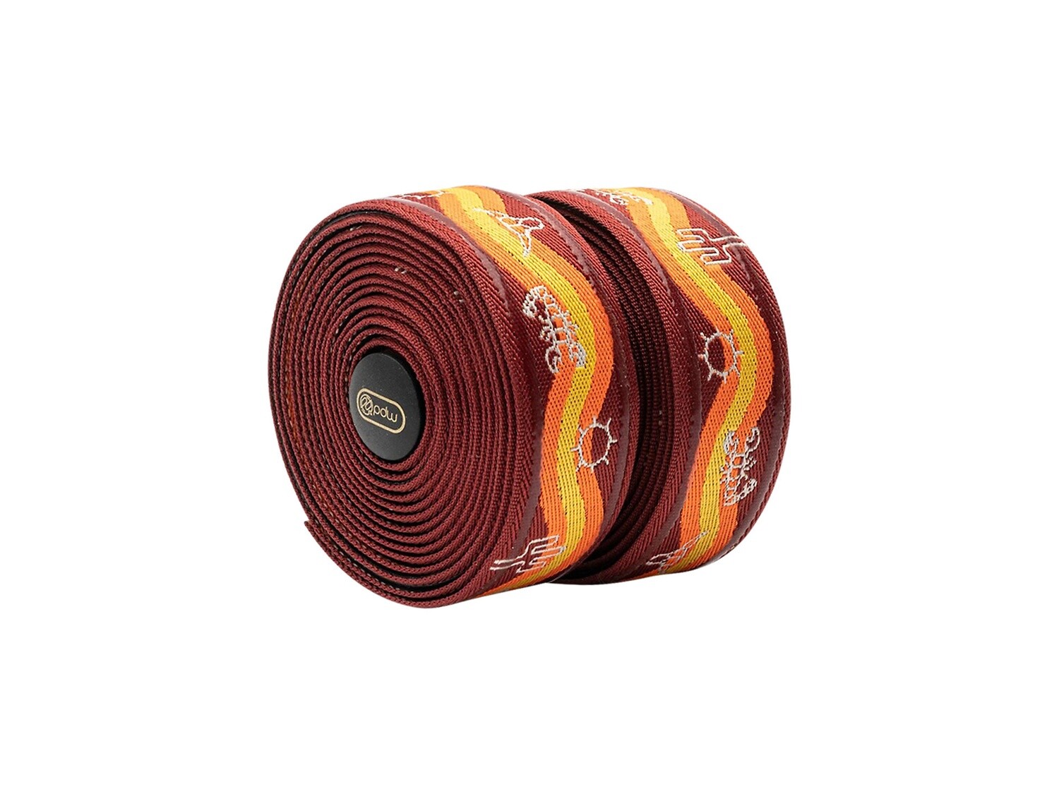 Guidoline Portland Design Works Wraps avec silicone -, Color: Desert ( Rouge et jaune )