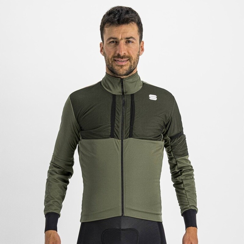 Manteau Sportful Supergiara  - , Size: Medium, Color: Vert ( Beetle ) -