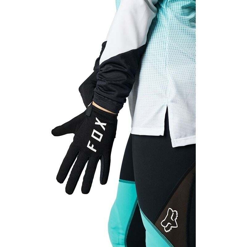 Gants longs Fox Ranger gel pour femme - , Color: Noir -, Size: Small