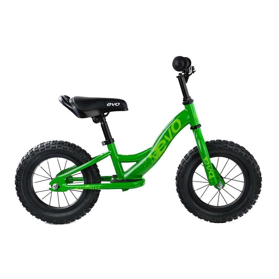 Vélo Trotteur Evo Beep Beep Draisienne, 12-1/2'' - Vélo Trotteur Evo Beep Beep Draisienne, 12-1/2'' -, Color: Vert porte bonheur