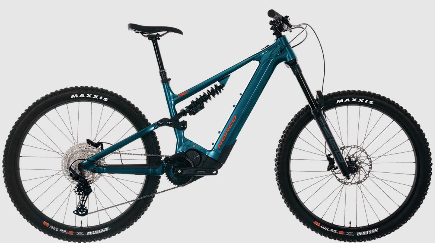 2021-2023 Norco Range VLT A2 B ( batt. en sus ) -, Color: Vert / Orange -, Size: XLarge
