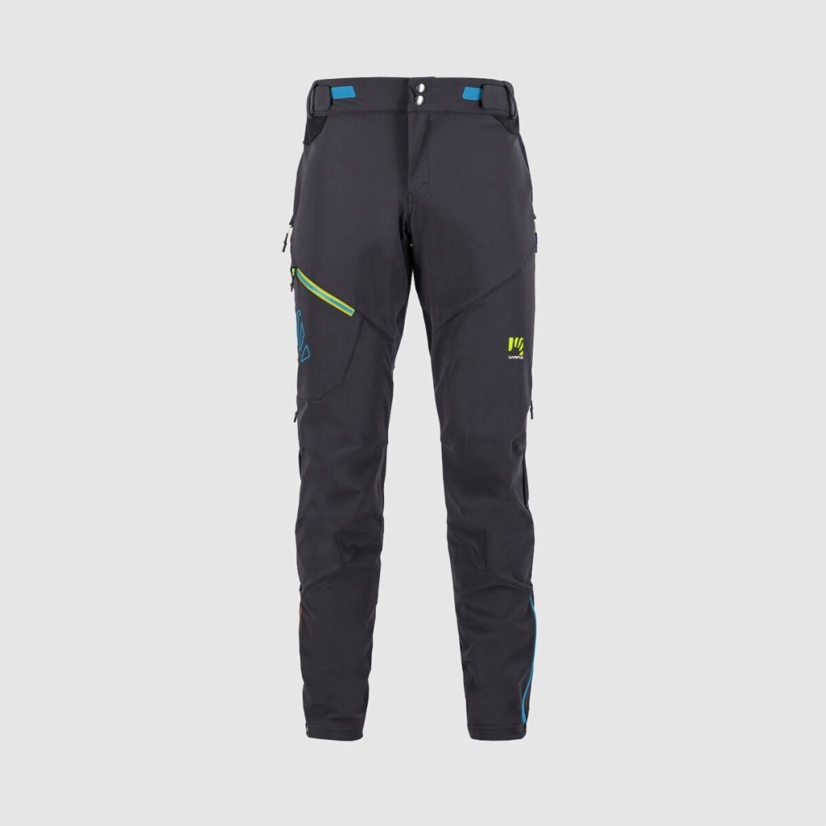 Pantalon hiver Karpos Val Viola -, Taille: XLarge -, Couleur: Noir et bleu (Black blue jewel)