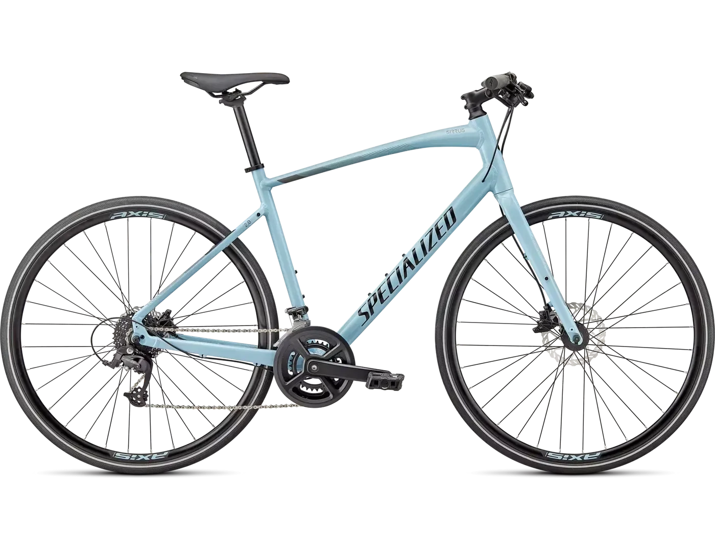 2022-2024 Specialized Sirrus 2.0 -, Taille: XXSmall -, Couleur: Bleu ( Gloss arctic blue )