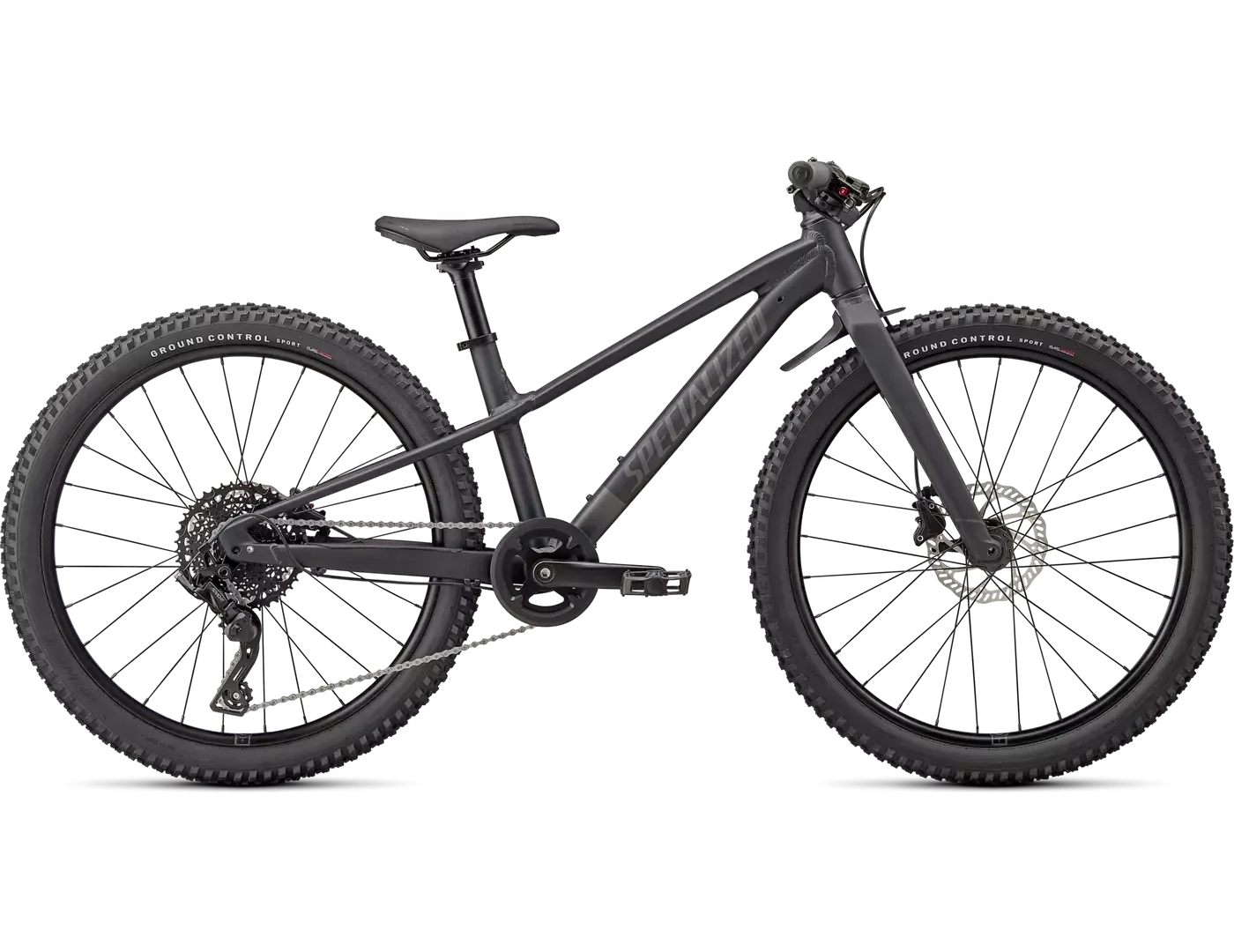 2023-2024 Specialized Riprock 24, Color: Noir (Satin Cast Black/Smoke)