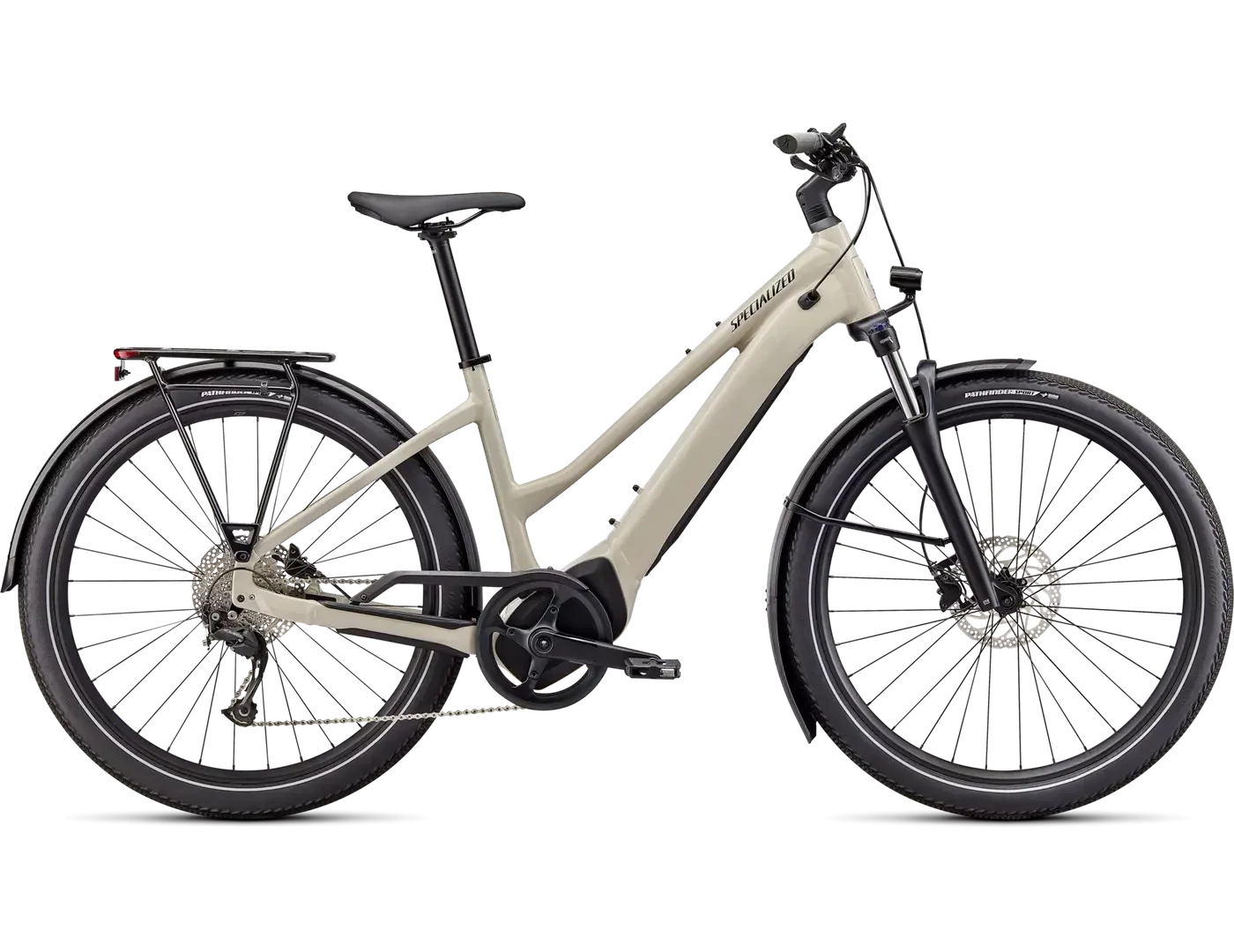2022-2024 Specialized Turbo Vado 3.0 ST, Taille: Small -, Couleur: Blanc (White Mountains/Black Reflective)