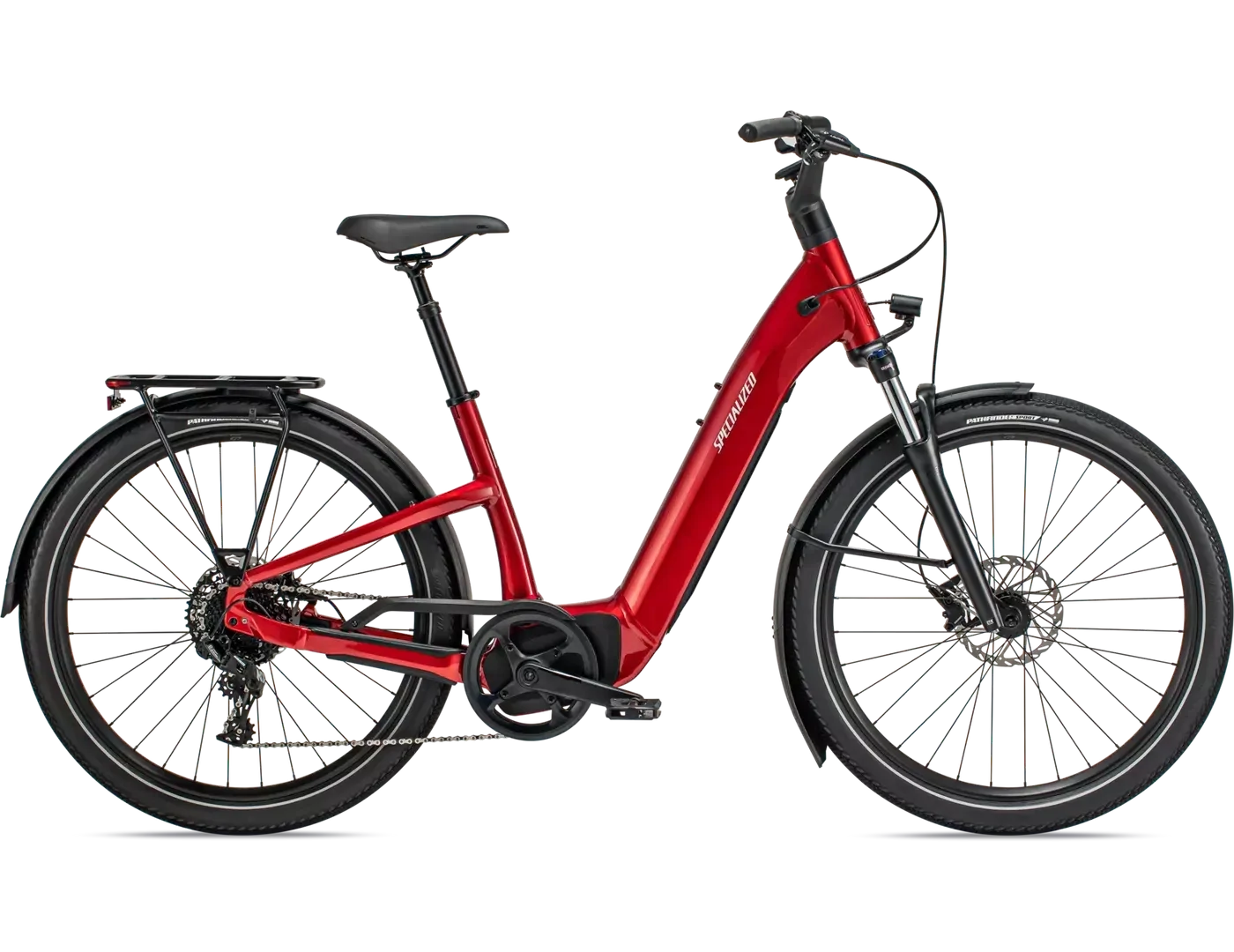2022-2024 Specialized Como 4.0 2022-2024 Specialized Como 4.0, Taille: Small -, Couleur: Rouge (Red Tint/Silver Reflective)