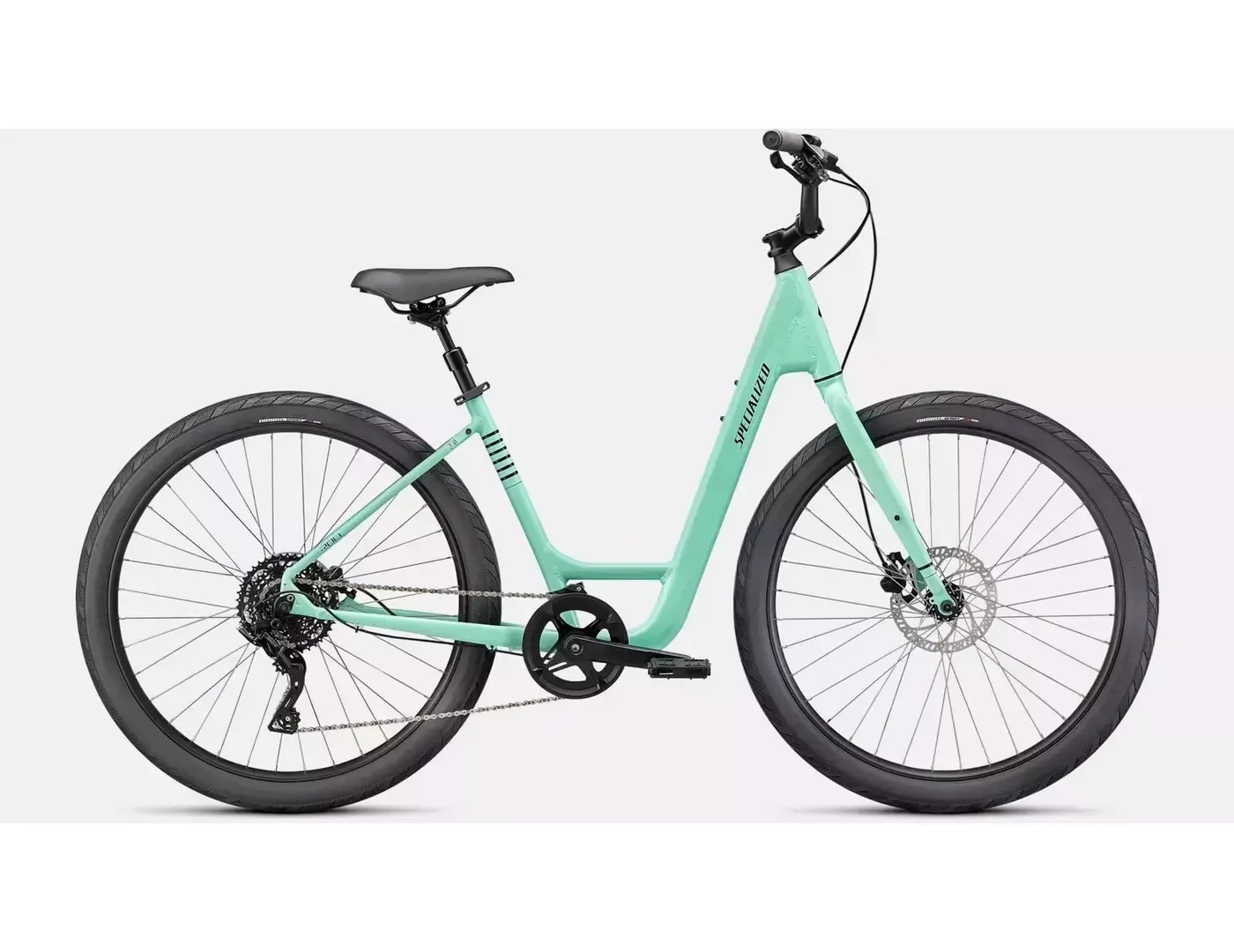 2022-2024 Specialized Roll 3.0 Low Entry 2022-2024 Specialized Roll 3.0 Low Entry, Taille: Small -, Couleur: Vert (Gloss Oasis )