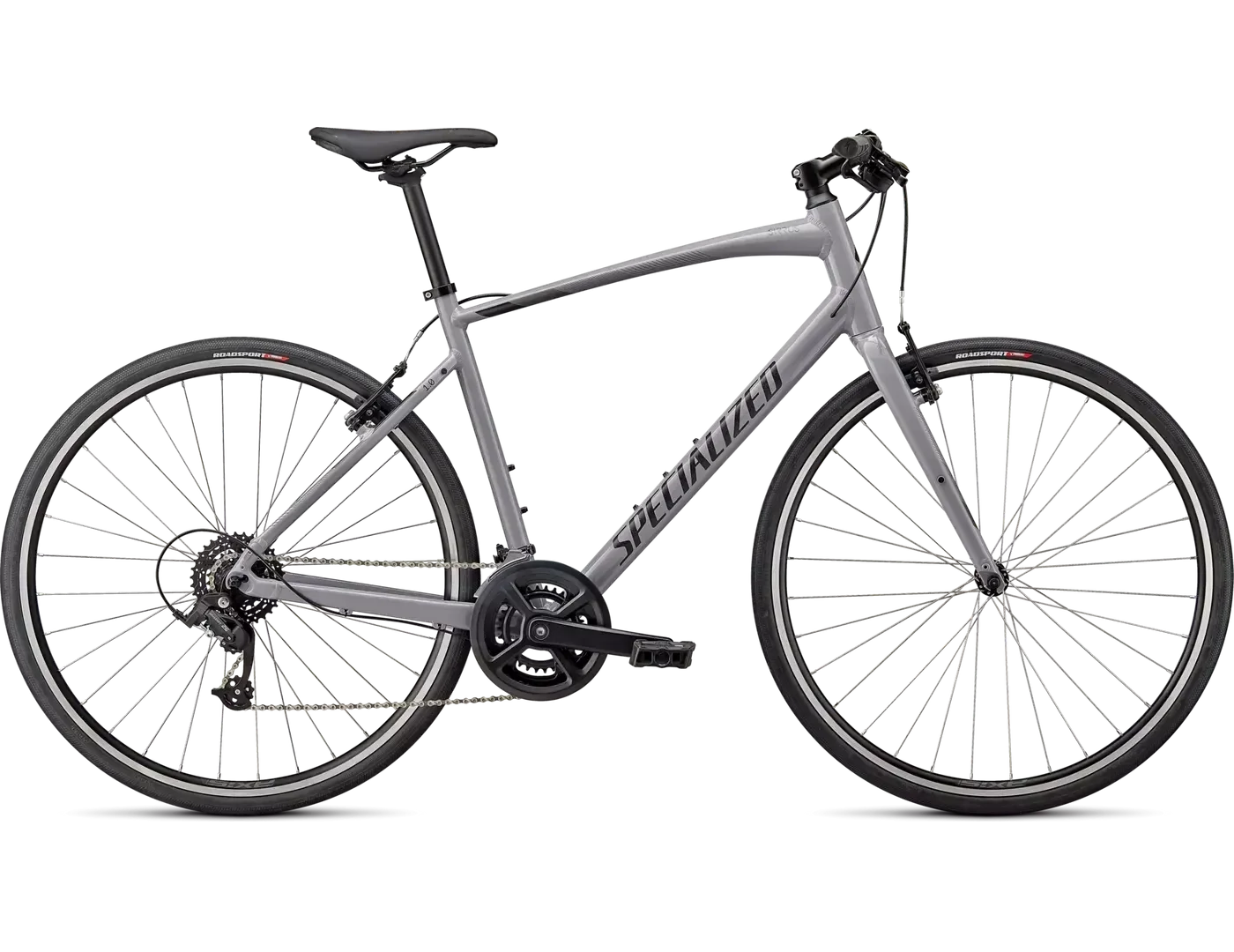 2022-2024 Specialized Sirrus 1.0 -, Taille: XXSmall -, Couleur: Gris (Glos cool grey)