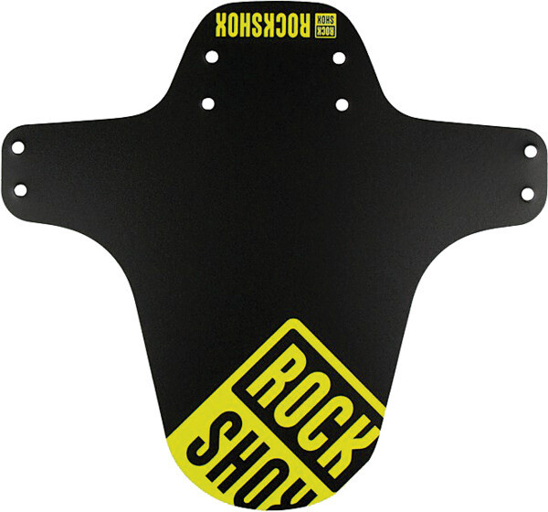 Garde-boue pour fourche Rock Shox -, Color: Noir et jaune neon