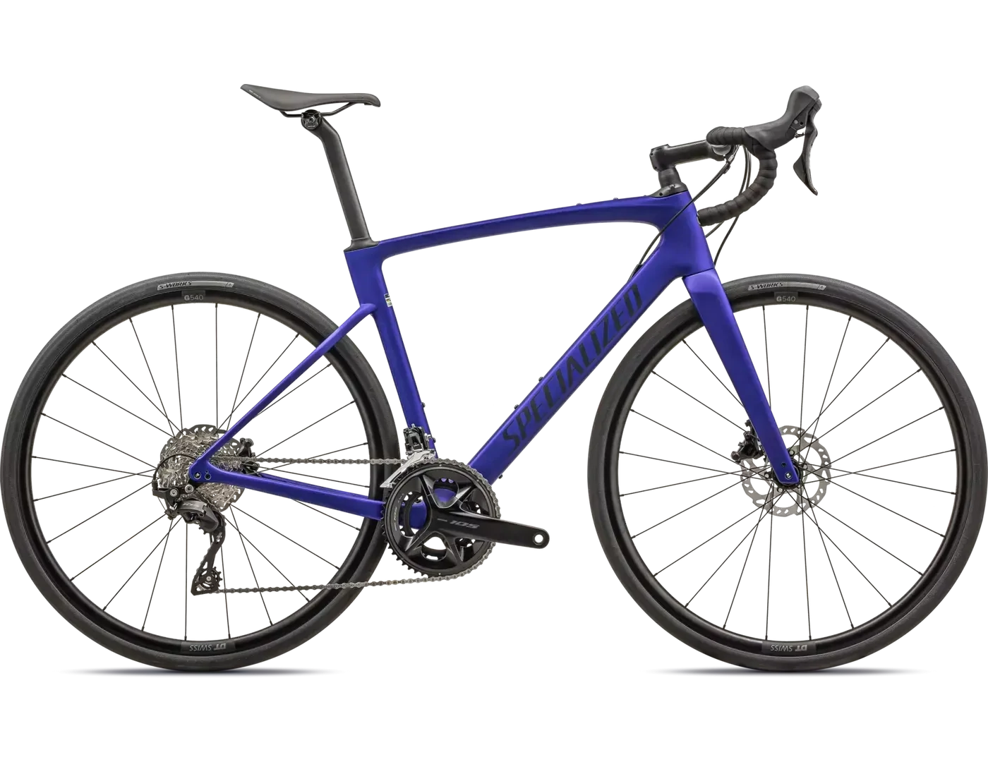 2024 - 2025 Specialized Roubaix SL8 Sport 105 - , Couleur: Bleu ( Metallic Sapphire ), Taille: 54cm -