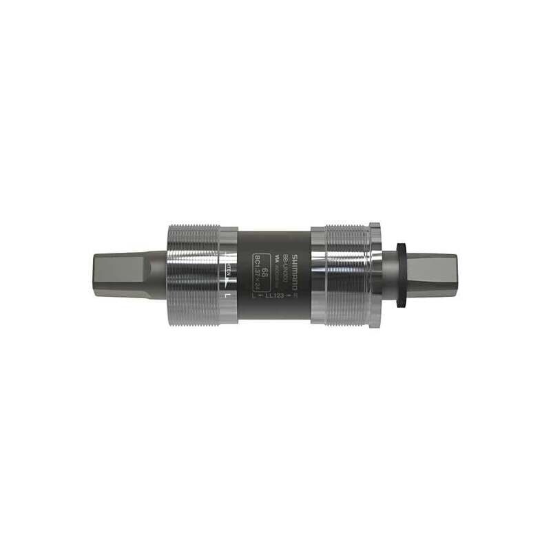 Boitier pedalier carre Shimano BB-UN300 118mm - Shell BSA 73mm