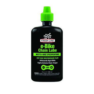 Lubrifiant pour chaine Finish Line e-Bike - 120ml / 4 oz