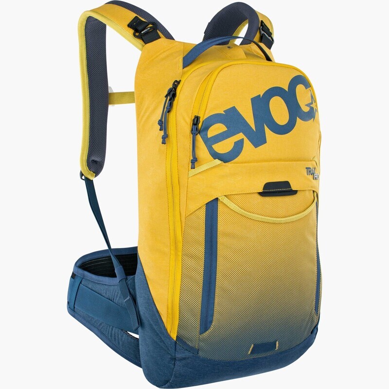 Sac a dos avec protection EVOC Trail Pro 10L - Cari / Denim - Small