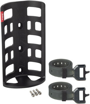 Porte-bagage sur fourche Salsa EXP Series Anything Cage HD with EXP Rubber Straps,