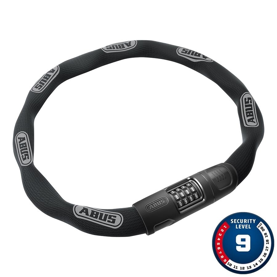 Chaine / cadenas Abus 8808C Chain lock ( Combinaison ) 8mm x 110cm - Noir