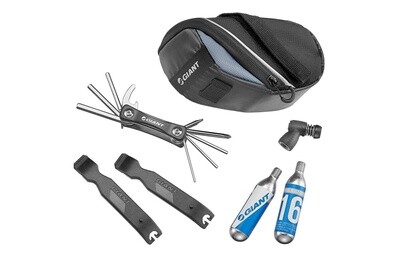 Ens. sac de selle + outils Giant Quick fix combo kit - CO2
