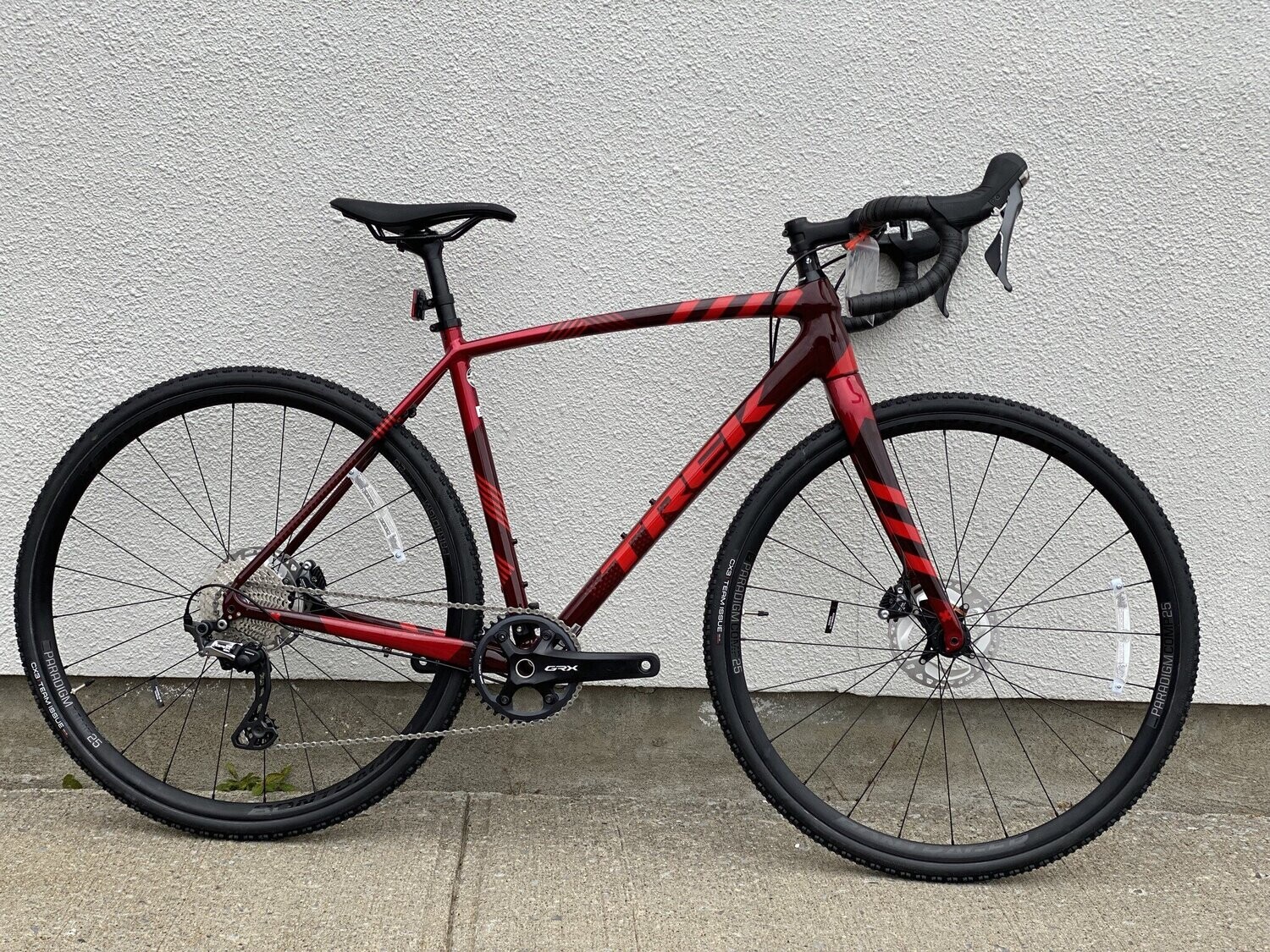2024 Trek Crockett Alu montage maison ( Shim GRX 810 / Paradigm comp ) - 54cm - Rouge ( Cobra Blood )