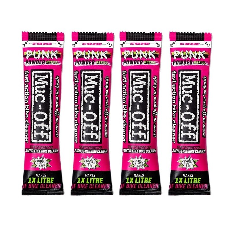 Nettoyant Muc-Off, Punk Powder, 4 x 30g