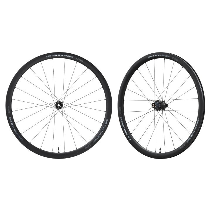 Ens. de roues Shimano Dura-Ace WH-R9270-C36-TL, 24 trous, 12 vit, 12x100mm / 12x142mm Ens. de roues Shimano Dura-Ace WH-R9270-C36-TL, 24 trous, 12 vit, 12x100mm / 12x142mm