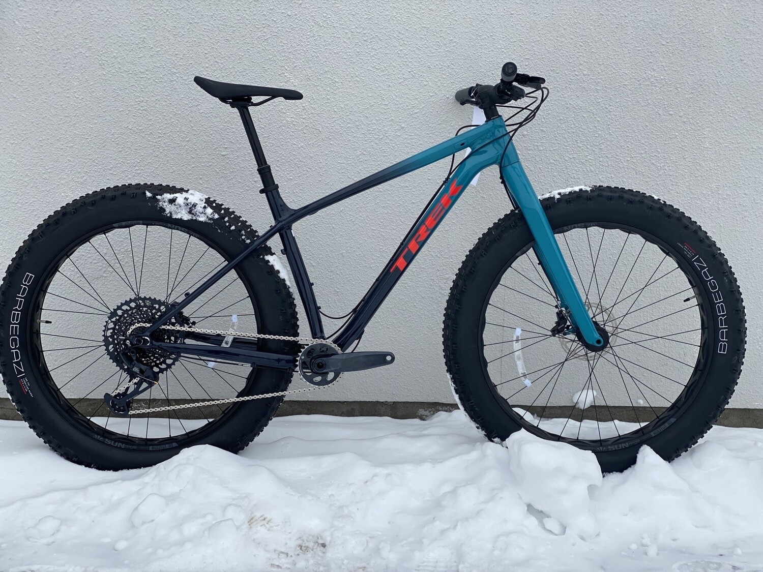 2022 Trek Farley alu - montage maison ( Sram GX full / Level T / Berbagazi ) - Large ( roues 27.5po ) - Bleu ( Nautical navy to teal )