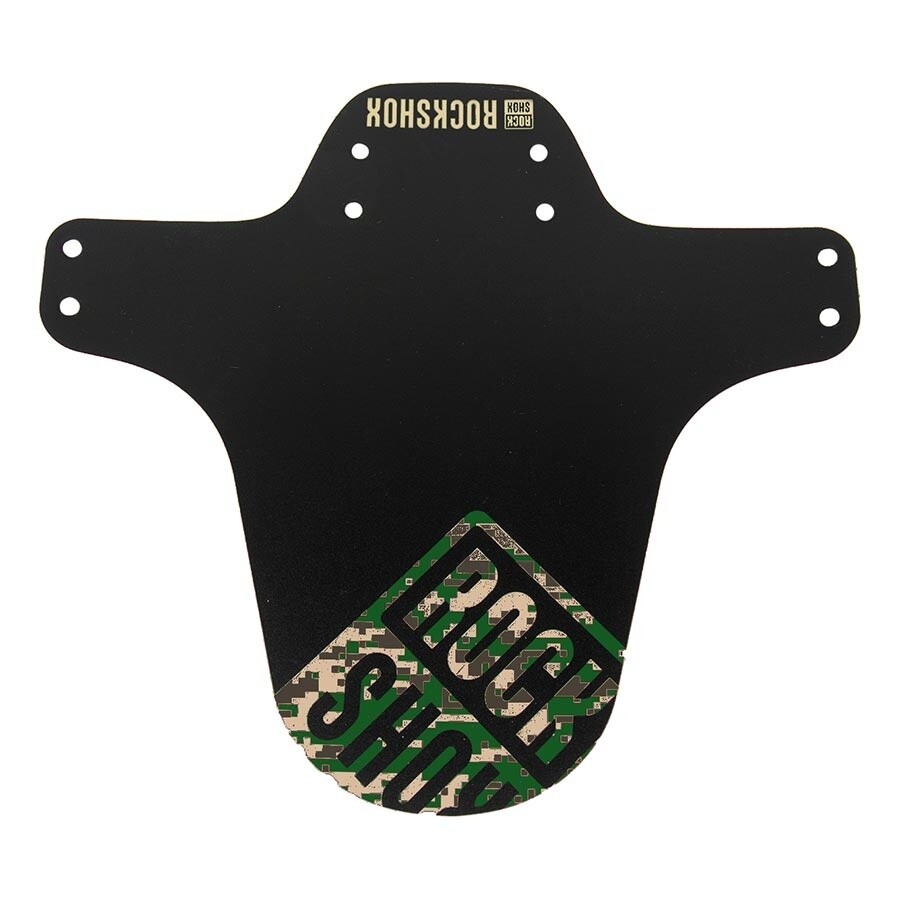 Garde boue pour fourche Rock Shox ( Camo Series ) -  Digi Camo Vert