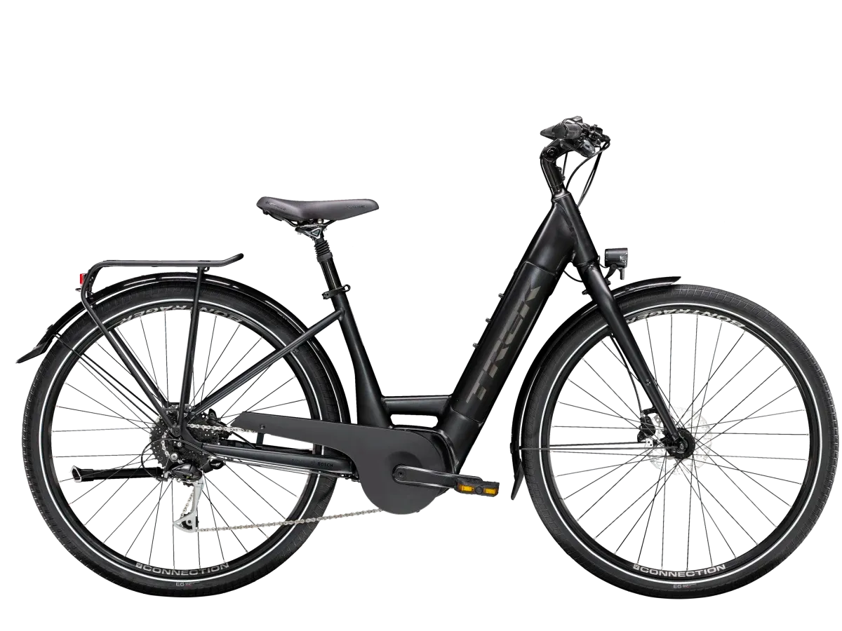2022 Trek Verve+ 3  Lowstep, Color: Noir ( Trek Black ) -, Size: Small