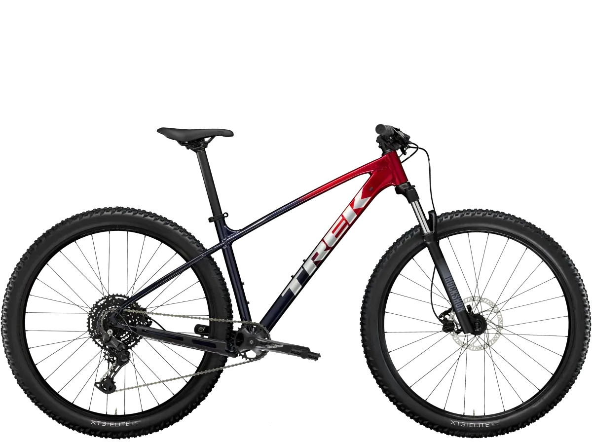 2024 Trek Marlin 6 Gen 3 -, Couleur: Rouge et Bleu (Rage Red to Deep Dark Blue Fade), Taille: XXSmall ( roues 26 po ) -