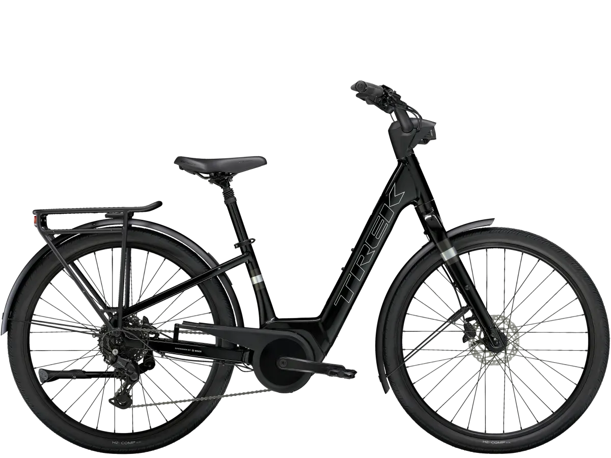 2024 Trek Verve+ 2 Lowstep Gen 3 -, Couleur: Noir (Trek Black), Taille: Small -