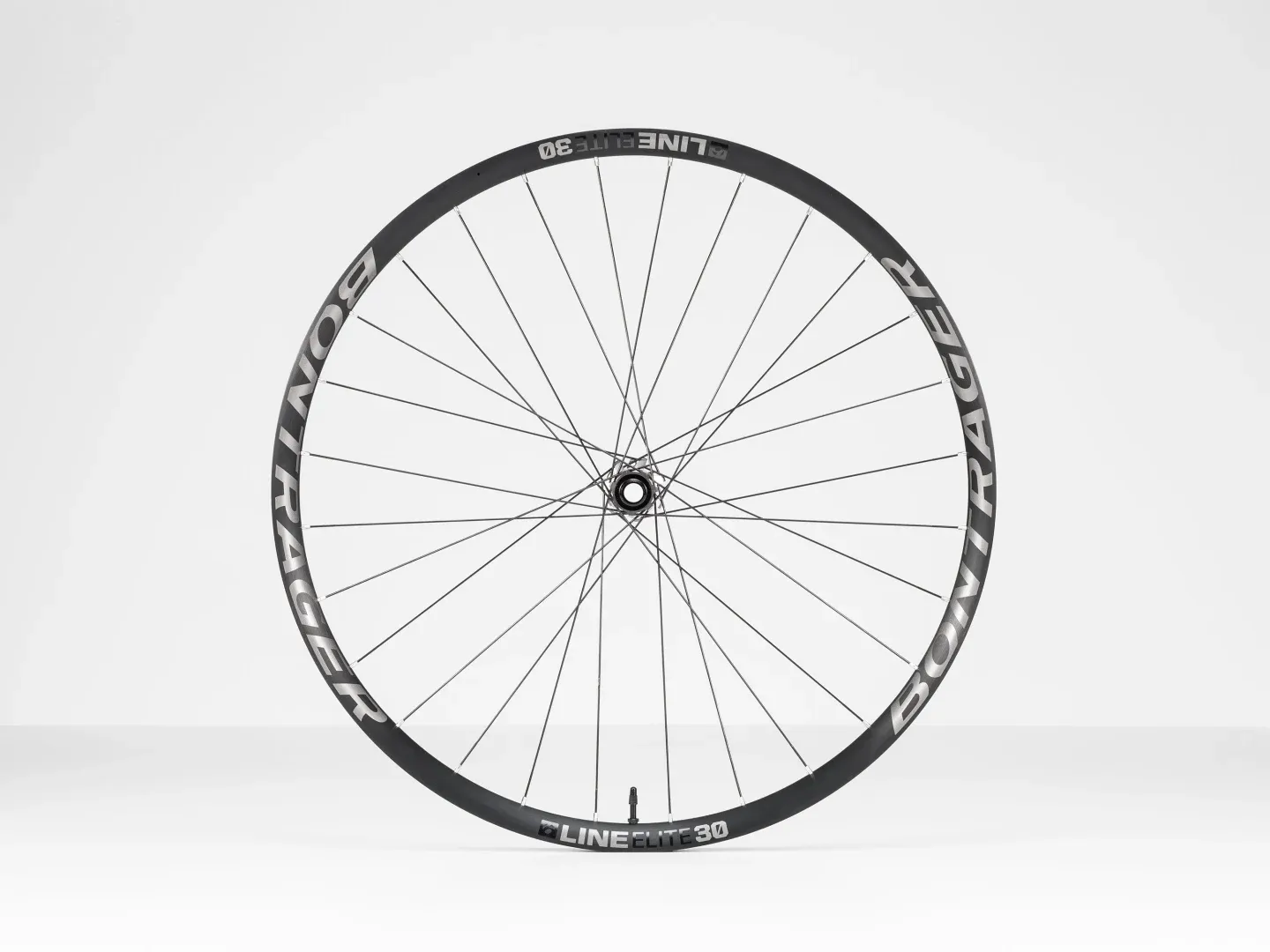 Roue avant Bontrager Line Elite 30 TLR 29" Boost 110mm, 28 trous, 6 boulons