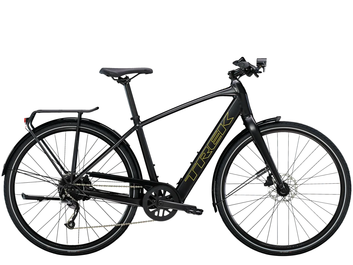 2023 Trek FX+ 2 -, Taille: Small -, Couleur: Noir ( Satin Trek Black )