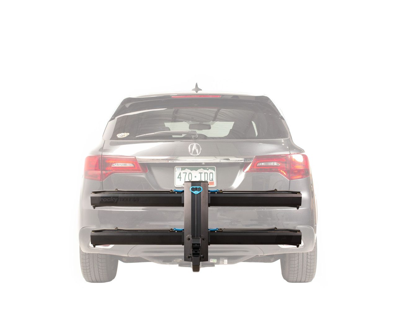Support a velo Rocky Mounts Guiderail - 2 po - 2 velos