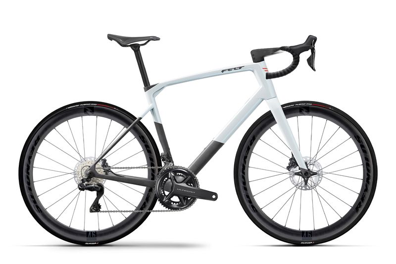 2024 Felt VR Advanced Ultegra Di2, Taille: 58cm -, Couleur: Blanc  ( LightningWhite/ FeltBlack/FastOrange )