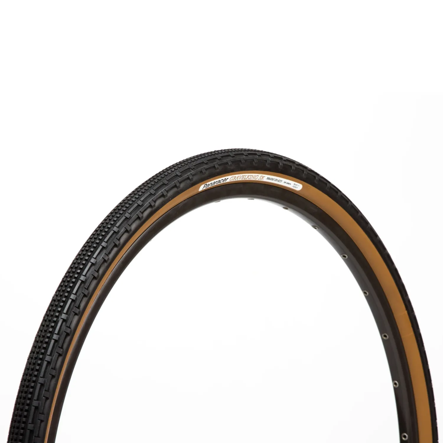 Pneu Panaracer GravelKing SK+ 27.5x2.1 - noir/brun