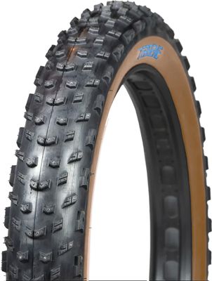 Terrene Yippee Ki Yay 27.5 x 4.3 studded tire - 60 TPI - Tan