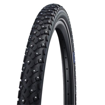Pneu Schwalbe Marathon Winter Plus HS396, 700 x 40c (42-622),  240 crampons metaliques, SmartGuard