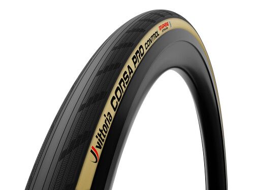 Pneus Vittoria Corsa Pro Control 700 x 30 TLR - Noir et beige (Para-Noir)